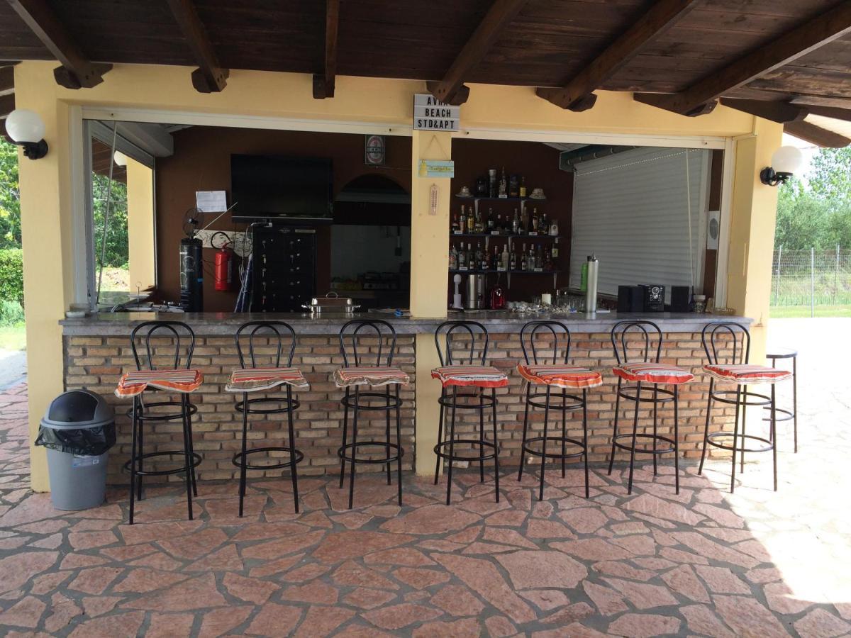 Avra Beach Apartments Lefkímmi Eksteriør billede