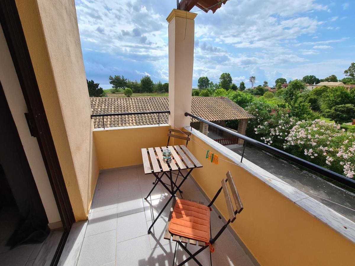 Avra Beach Apartments Lefkímmi Eksteriør billede